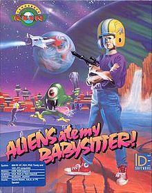 Poster Commander Keen in Aliens Ate My Babysitter