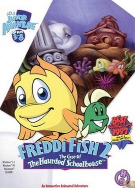 Poster Freddi Fish 2: The Case of the Haunted Schoolhouse