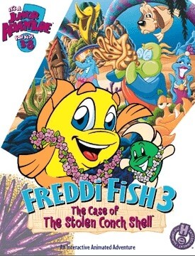 Poster Freddi Fish 3: The Case of the Stolen Conch Shell