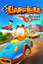 Poster Garfield Kart