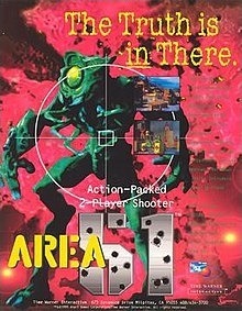 Poster Area 51 1996