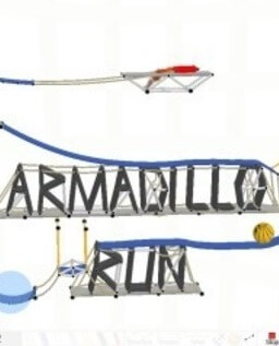 Poster Armadillo Run