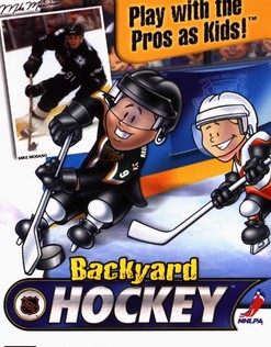 Poster Backyard Hockey