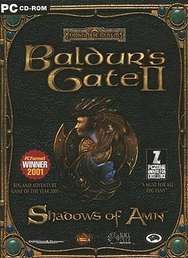 Poster Baldur's Gate II: Shadows of Amn