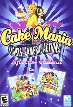 Poster Cake Mania: Lights, Camera, Action!