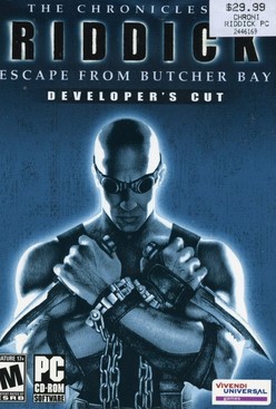 Poster The Chronicles of Riddick: Escape from Butcher Bay