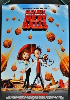 Poster Cloudy with a Chance of Meatballs