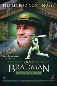 Poster Don Bradman Cricket 14
