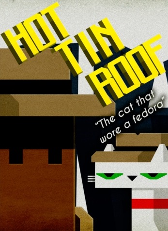 Poster Hot Tin Roof: The Cat That Wore a Fedora