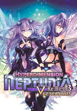 Poster Hyperdimension Neptunia Re;Birth3 V Generation