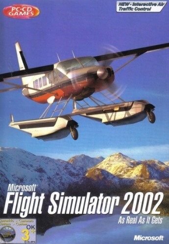 Poster Microsoft Flight Simulator 2002