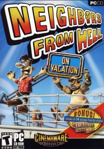 Poster Neighbours from Hell 2: On Vacation