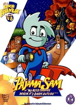 Poster Pajama Sam: No Need to Hide When It's Dark Outside