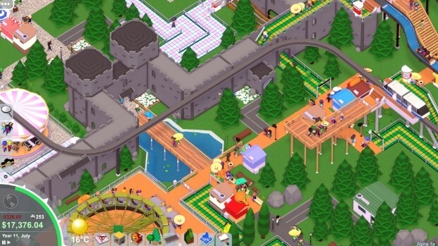 parkitect game commercal