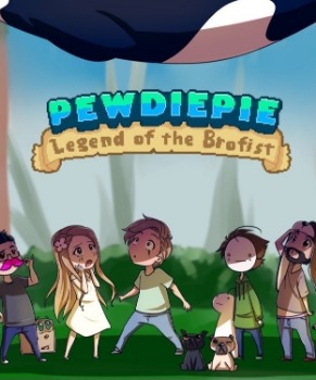 Poster PewDiePie: Legend of the Brofist