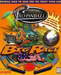 Poster Pro Pinball: Big Race USA
