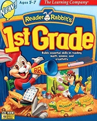 Poster Reader Rabbit: 1st Grade
