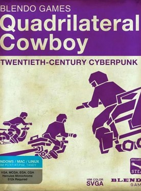 Poster Quadrilateral Cowboy