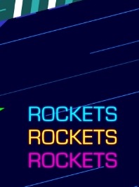 Poster Rockets Rockets Rockets
