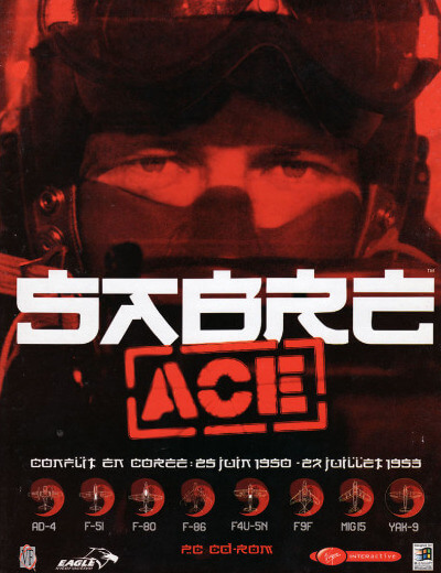 Poster Sabre Ace: Conflict Over Korea