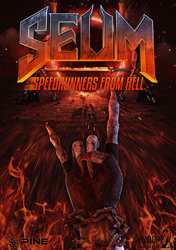 Poster Seum: Speedrunners from Hell
