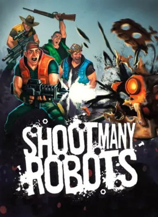 Poster Shoot Many Robots
