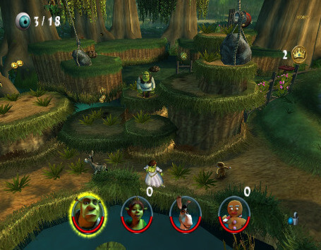 shrek 2 pc game is there a top of beanstalk