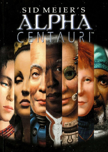 Poster Sid Meier's Alpha Centauri