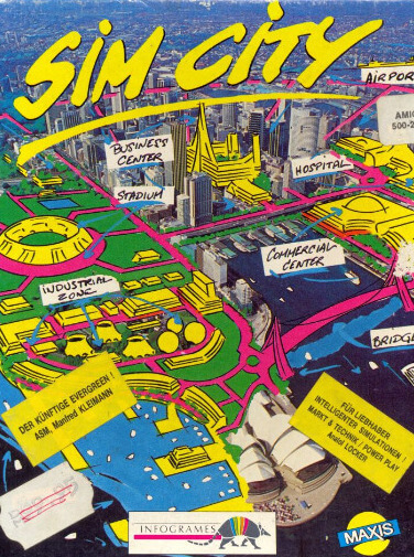 Poster SimCity 1989