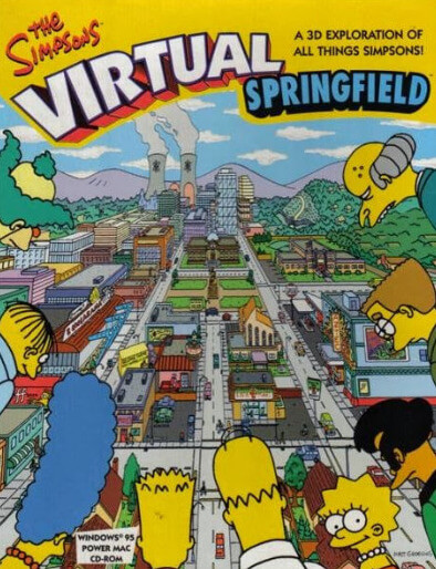 Poster The Simpsons: Virtual Springfield