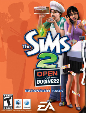 Poster The Sims 2: Open for Business