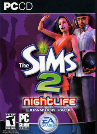 Poster The Sims 2: Nightlife