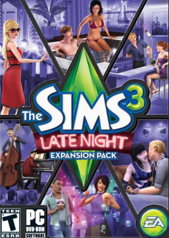 Poster The Sims 3: Late Night