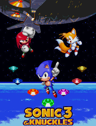 Poster Sonic 3 & Knuckles