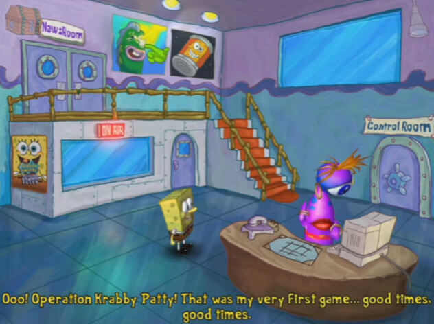 spongebob employee of the month game free online