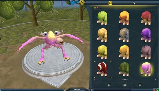 play spore creature creator online free