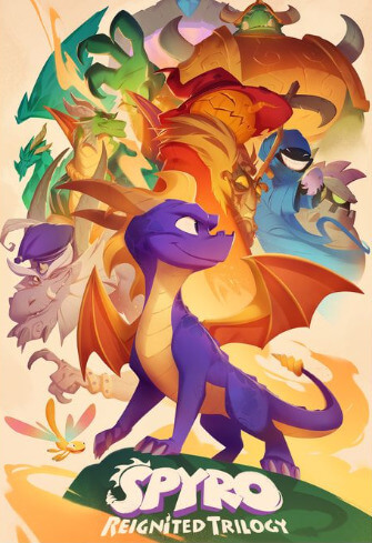 Poster Spyro Reignited Trilogy