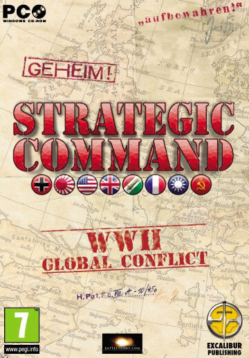 Poster Strategic Command WWII Global Conflict
