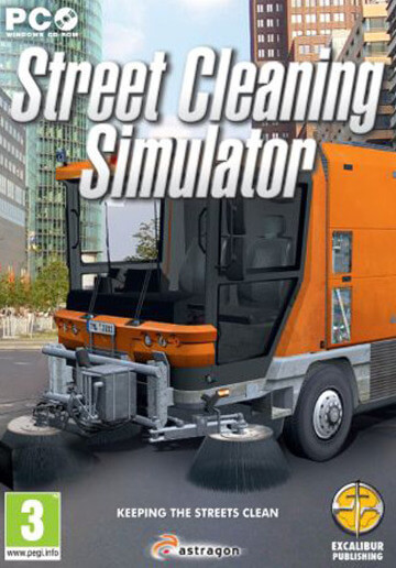 Poster Street Cleaning Simulator
