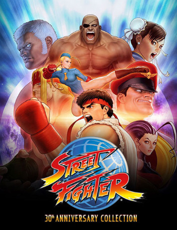 Poster Street Fighter 30th Anniversary Collection