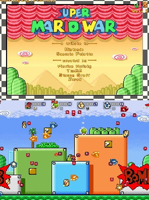 Poster Super Mario War