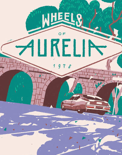 Poster Wheels of Aurelia