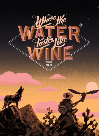 Poster Where the Water Tastes Like Wine