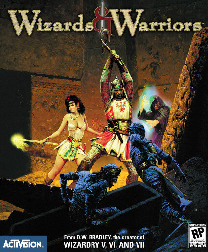 Poster Wizards & Warriors