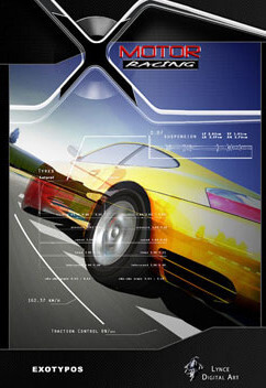 Poster X Motor Racing